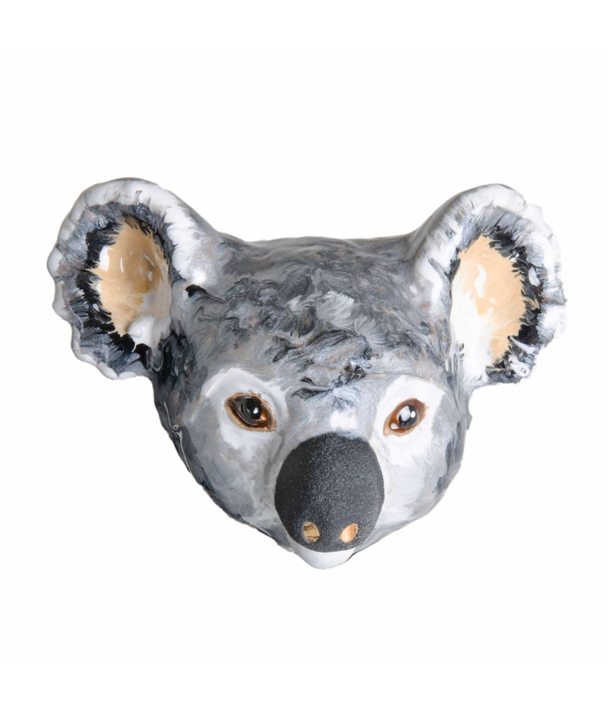 Pasotti Koala Shoehorn in Brown - Koala's head shot