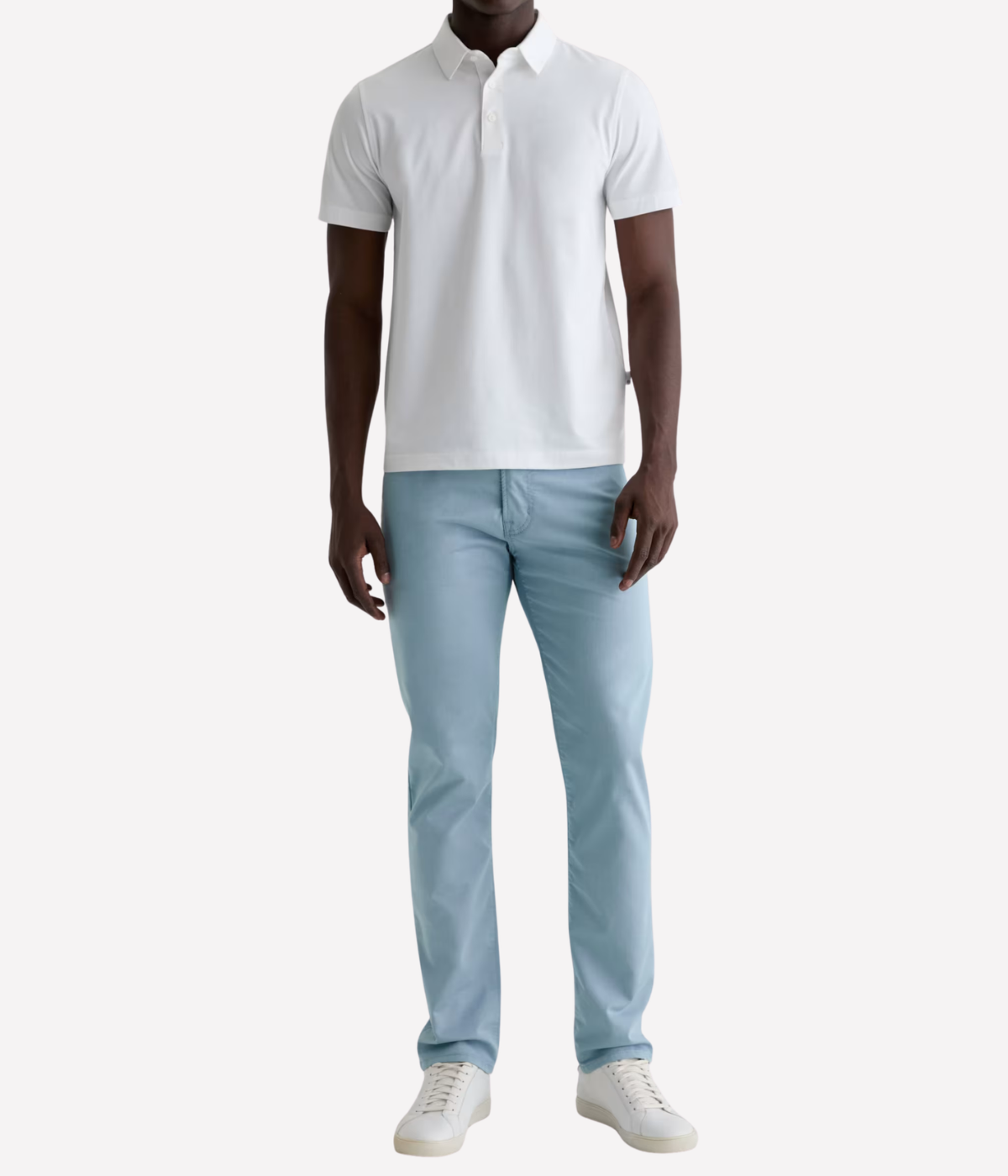 Bryce S/S Polo In True White