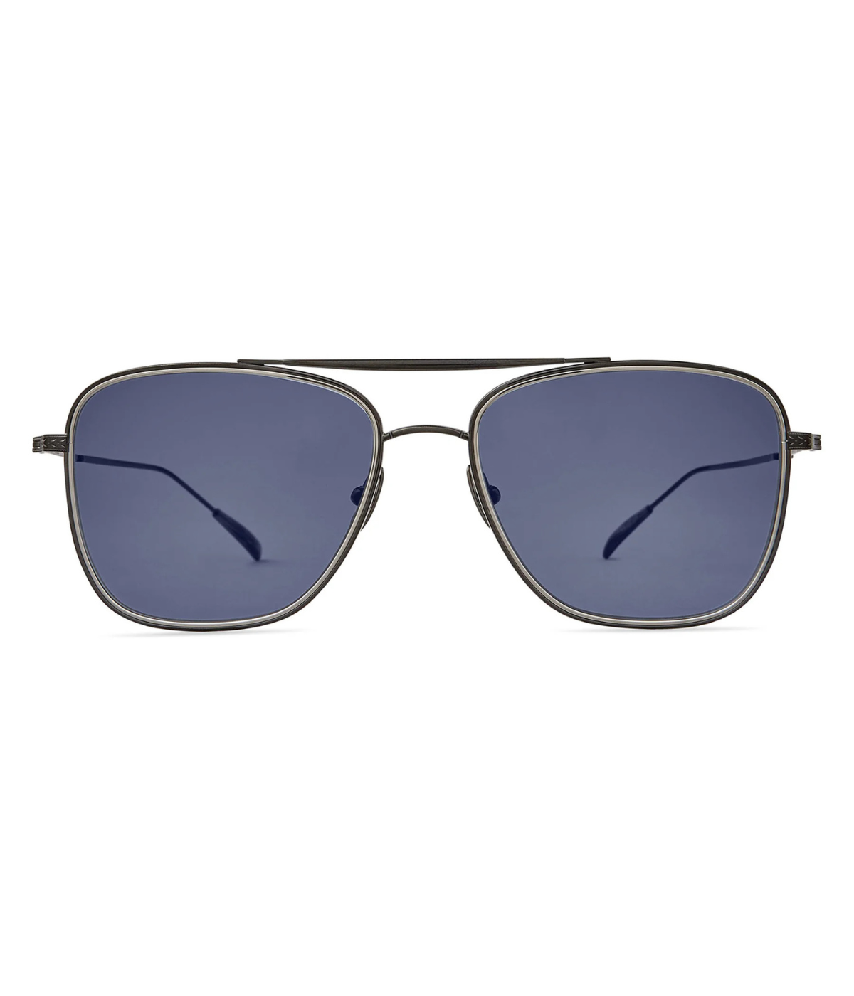 Novarro Sun 55 in Gunmetal & Coldwater Blue - Front Shot