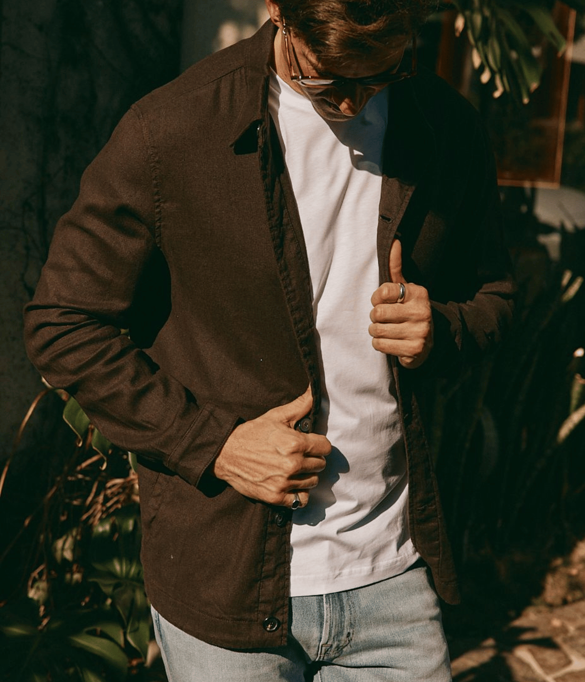 Gubbio Jacket in Brown