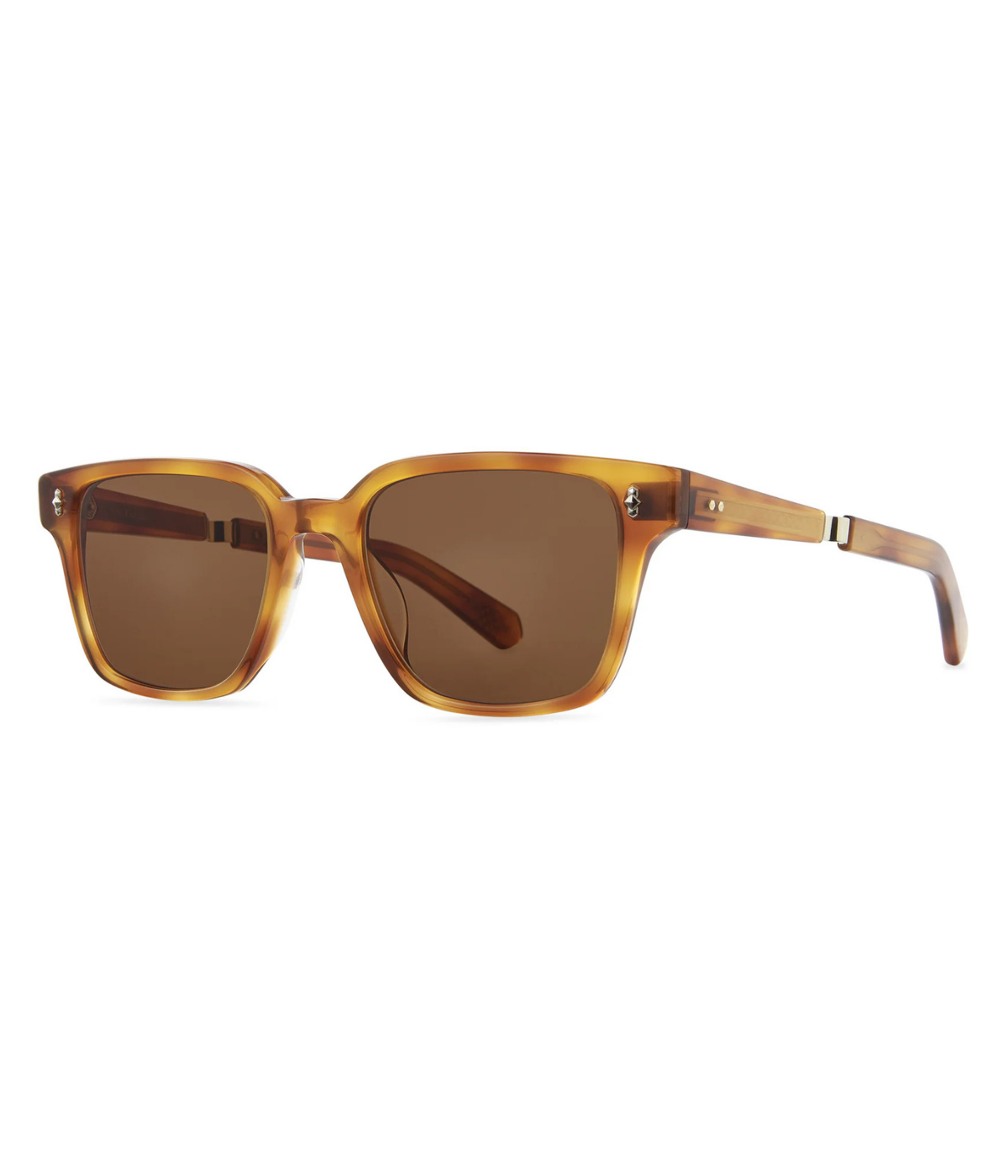 Roland Sun 53 in Saffron Tortoise & White Gold
