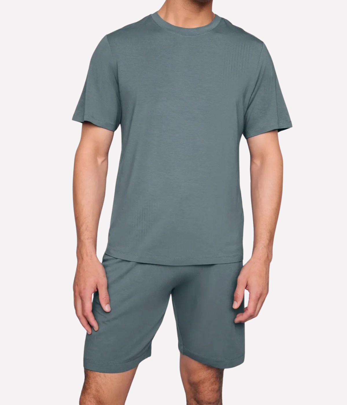 Henry Short PJ Set in Stone Blue