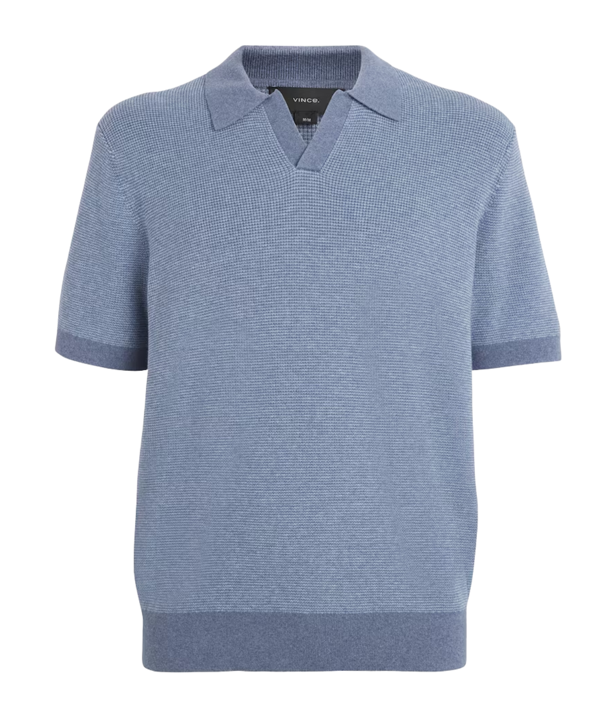 Colour Blocked Stripe Polo in Ripple California Rain