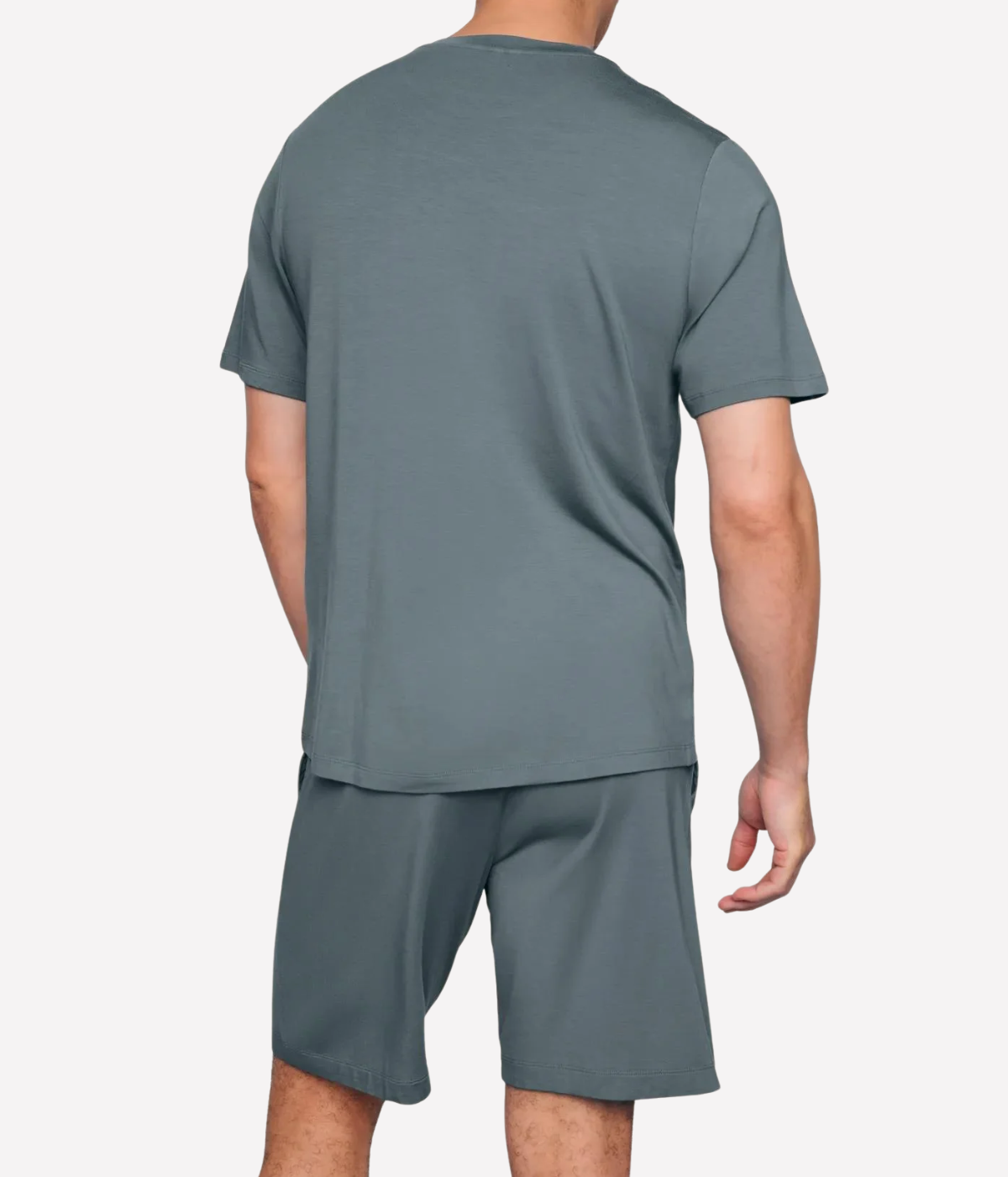 Henry Short PJ Set in Stone Blue