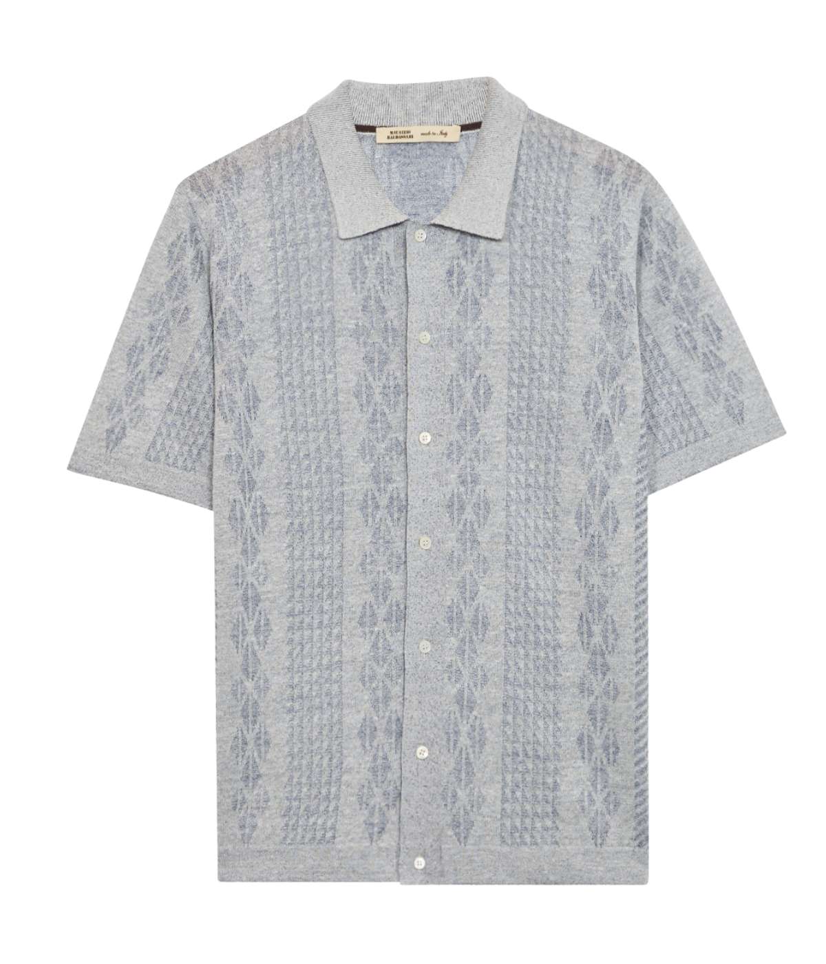 Light Mixed Stitch Knitted S S in 00653