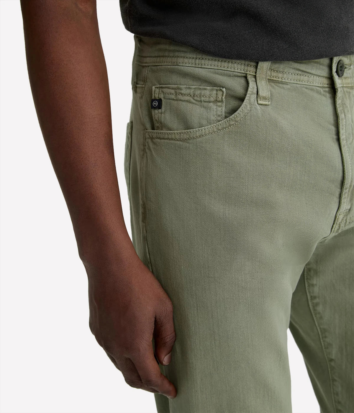 Everett Jean In Sulfur Spruce Green