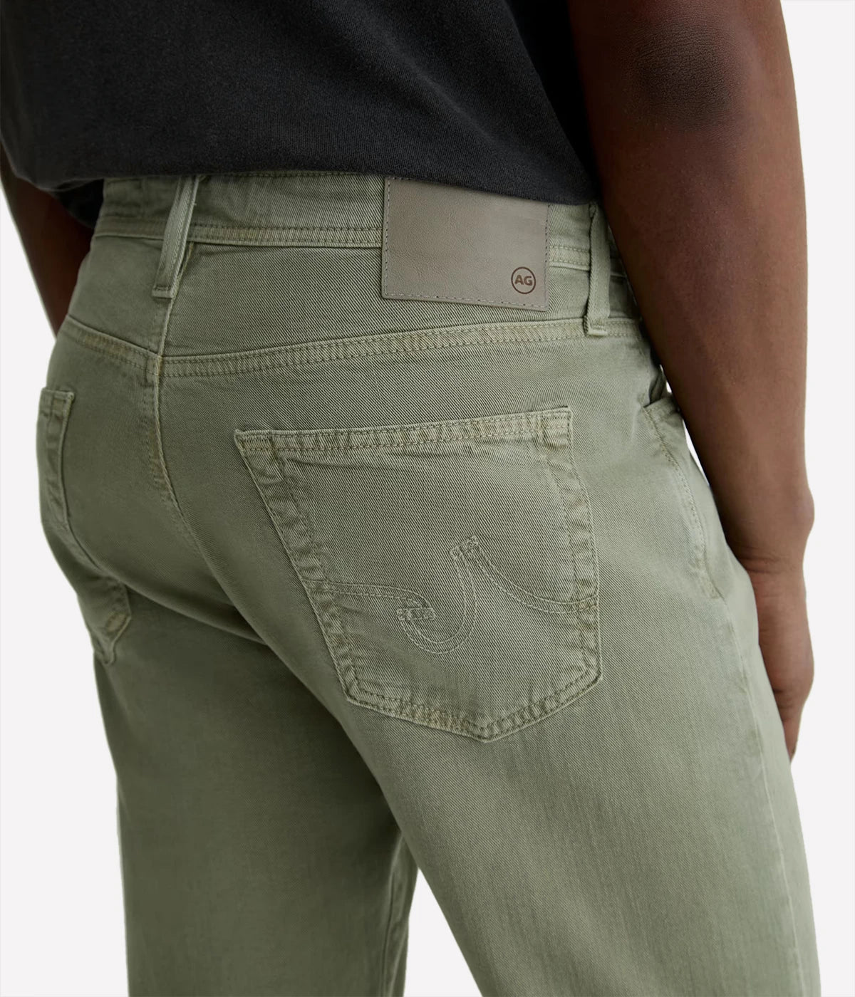 Everett Jean In Sulfur Spruce Green