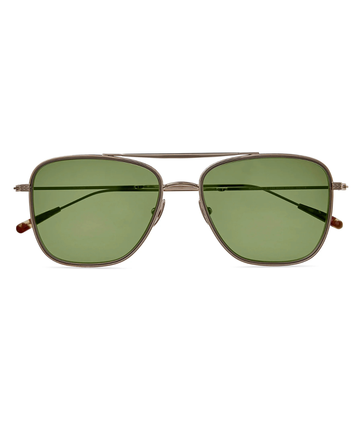 Novarro Sun 55 in 12K White Gold & Maple - Folded Shot
