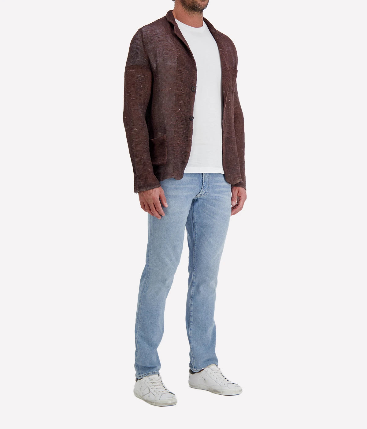 Geometric Camouflage Rever Jacket in SUGHERO