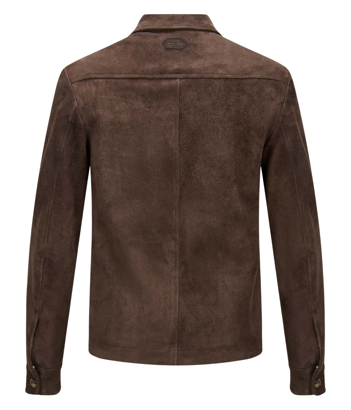 Light Jacket Leather Pelle Raw in Dark Chocolate
