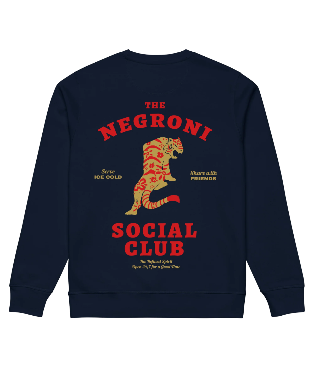 Negroni Social Club Sweatshirt In Navy