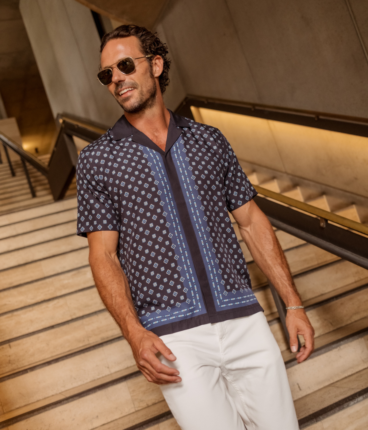 Maitan Lumminis Shirt in Night Iris