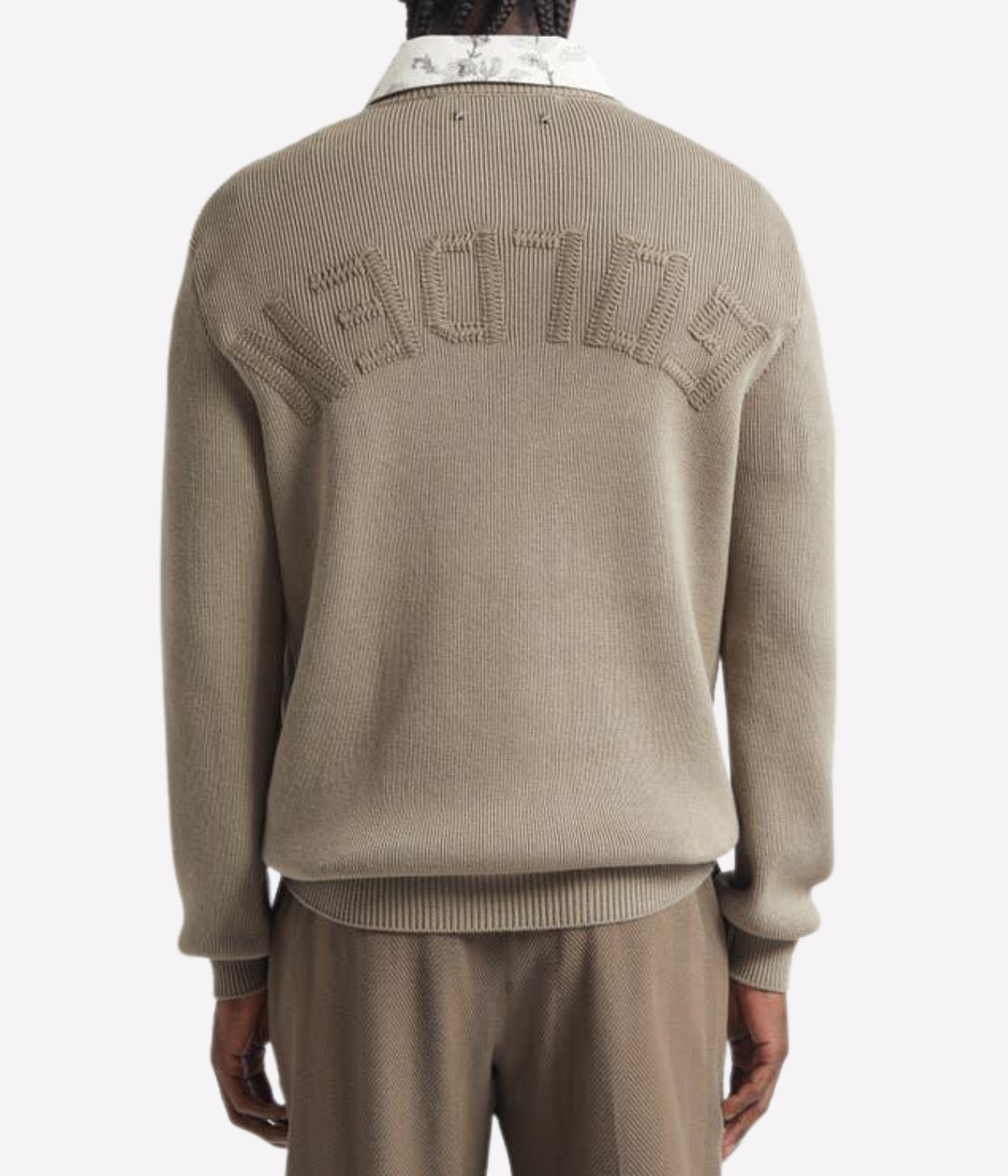 Journey Knit Crew Neck in Light Taupe