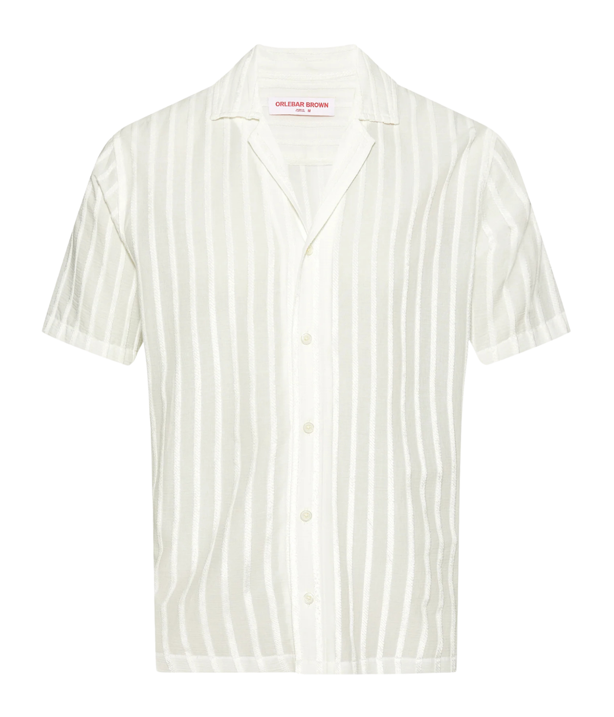 Maitan Tonal Chenille Stripe In White