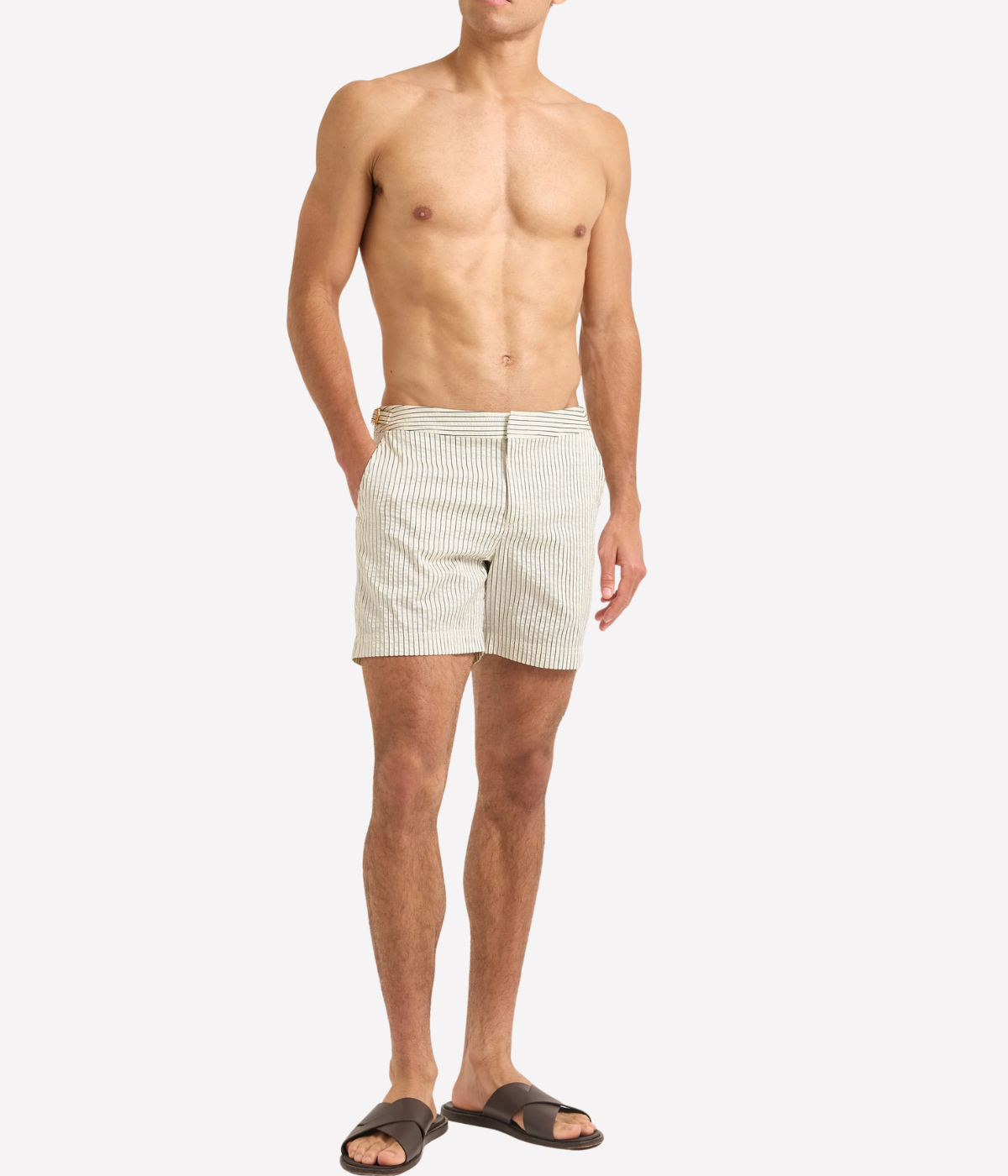Bulldog Classic Boardshort in Latte Night Iris