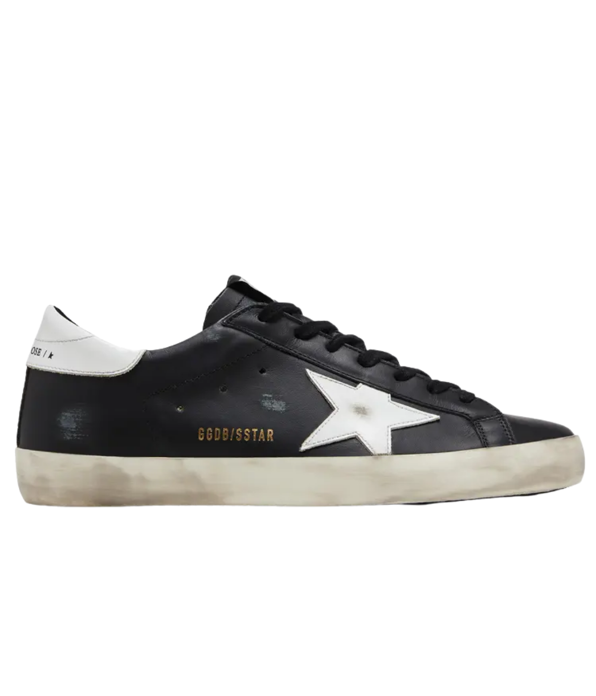 Super Star Sneaker In Black/White