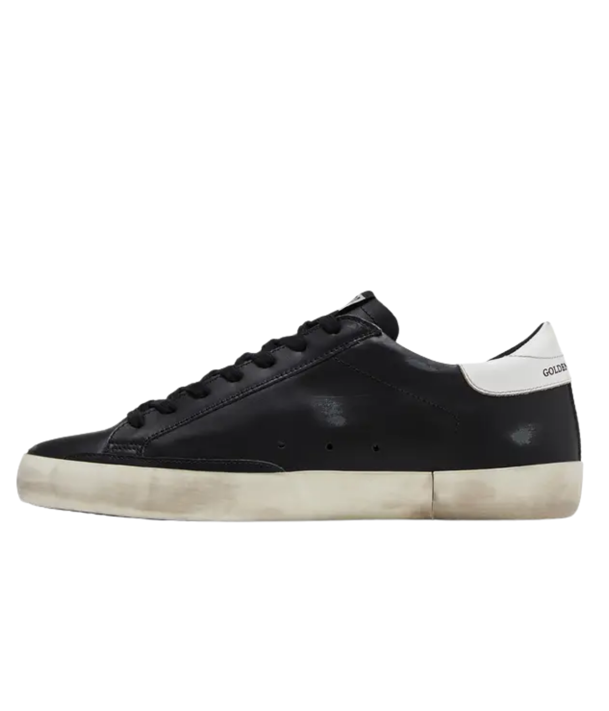 Super Star Sneaker In Black/White