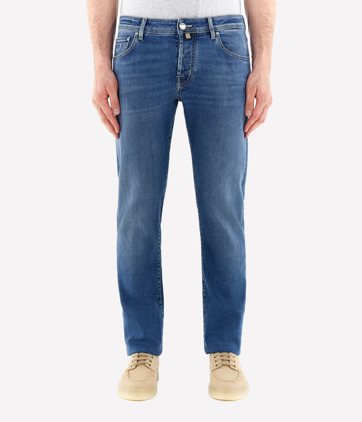 Pant 5 Pkt Slim Fit Nick In 200D Olive Patch