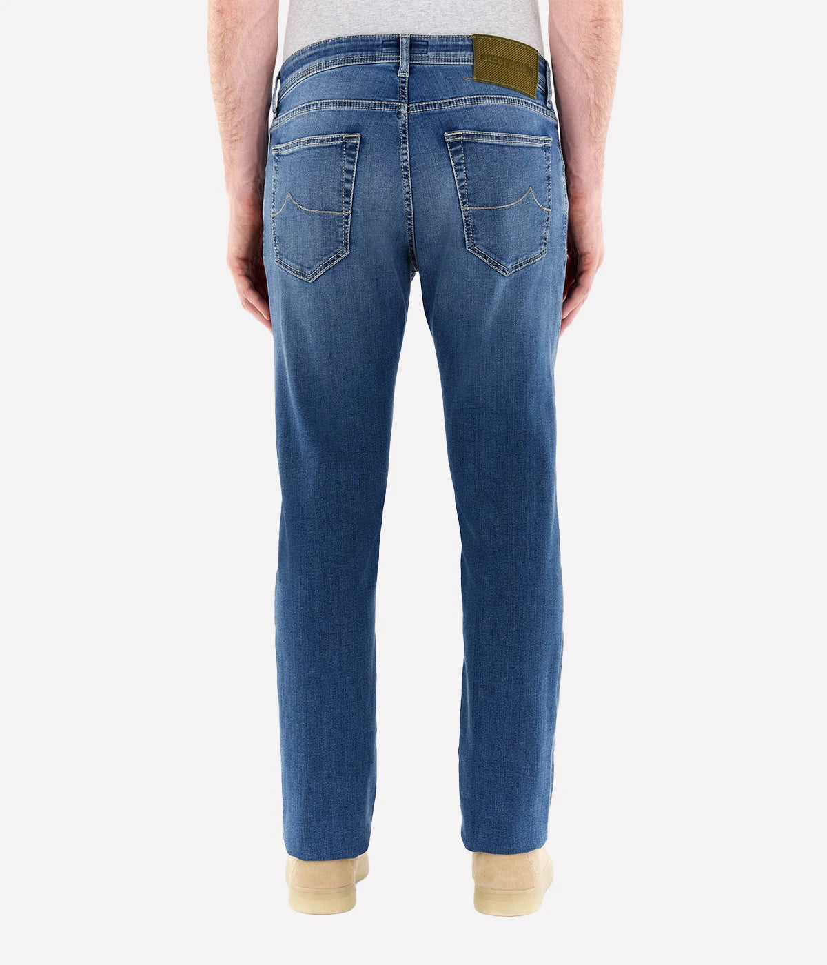 Pant 5 Pkt Slim Fit Nick In 200D Olive Patch