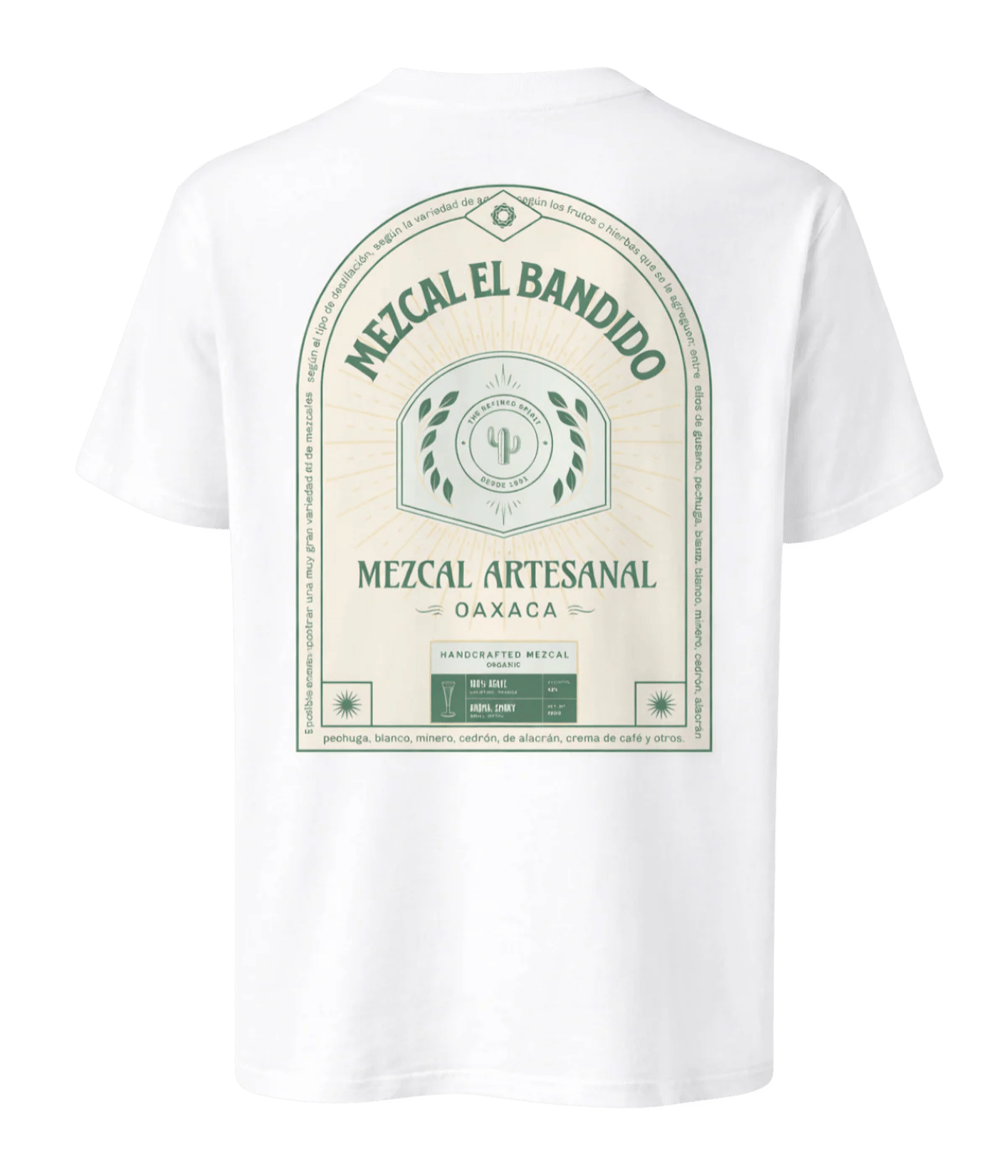 Mezcal Tee in WHITE