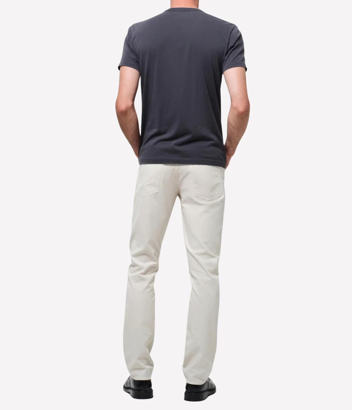 Gage Italian Canvas Jean in Almond