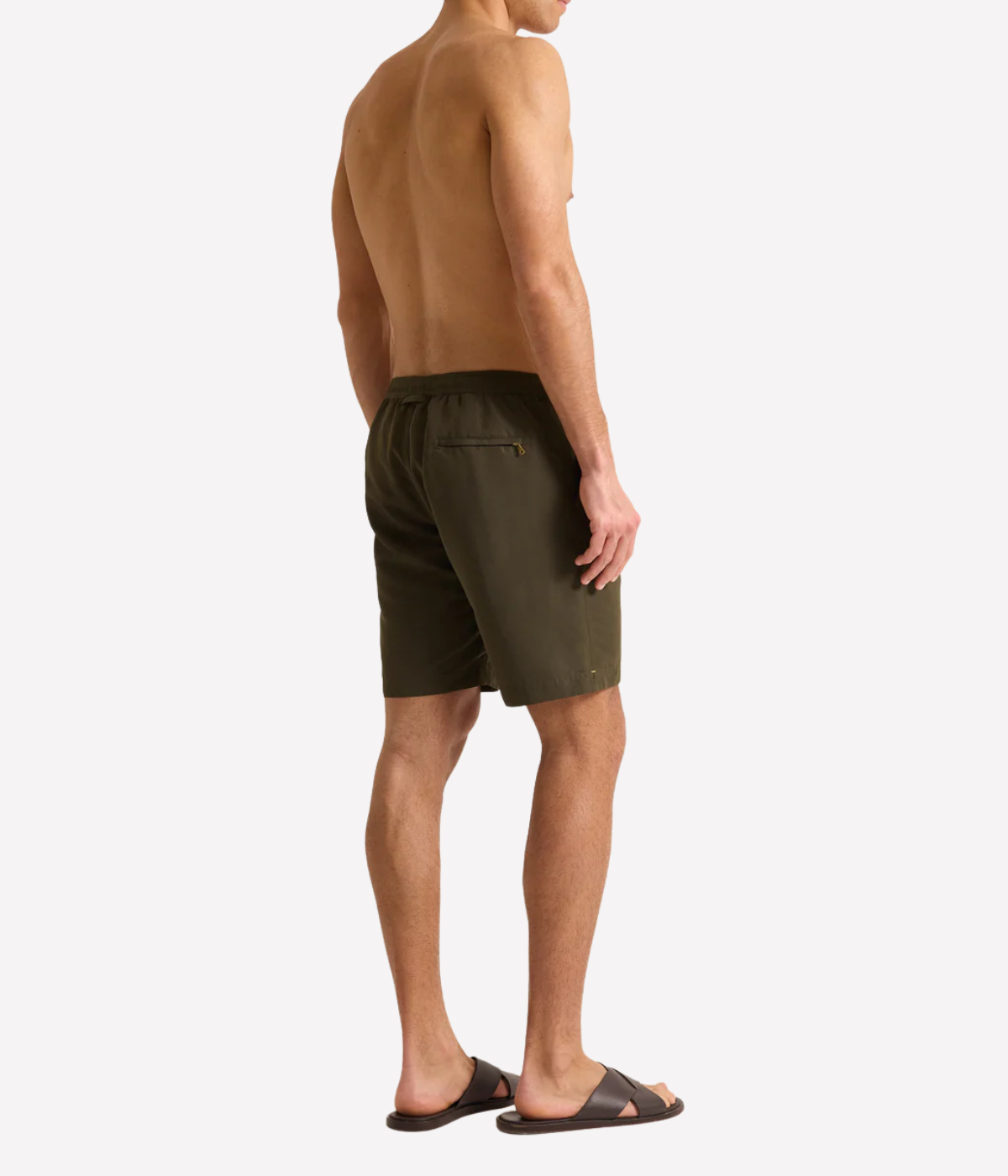 Dane Drawcord Boardshort in Bayleaf Green
