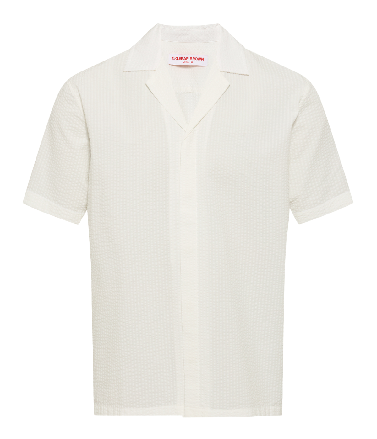 Maitan Seersucker Shirt in Thasos Beach