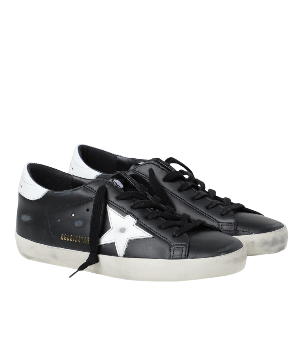 Super Star Sneaker In Black/White