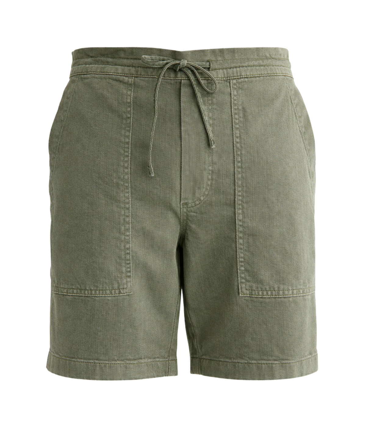 Wells Drawstring Short in Sulfur Sea Moss