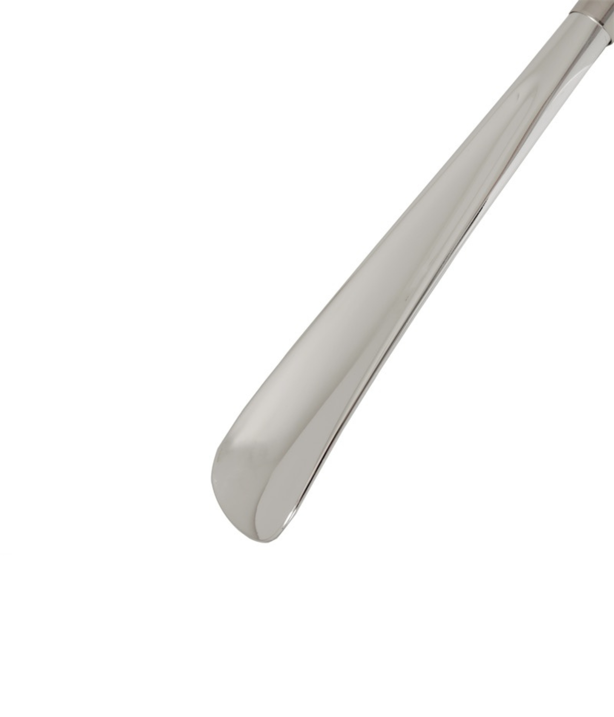 Pasotti Black Horse Shoehorn - Horn closeup shot