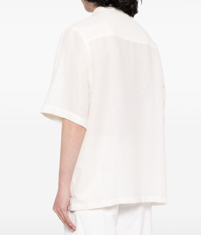 *FINAL SALE* Short Sleeve Shirt in Ivory
