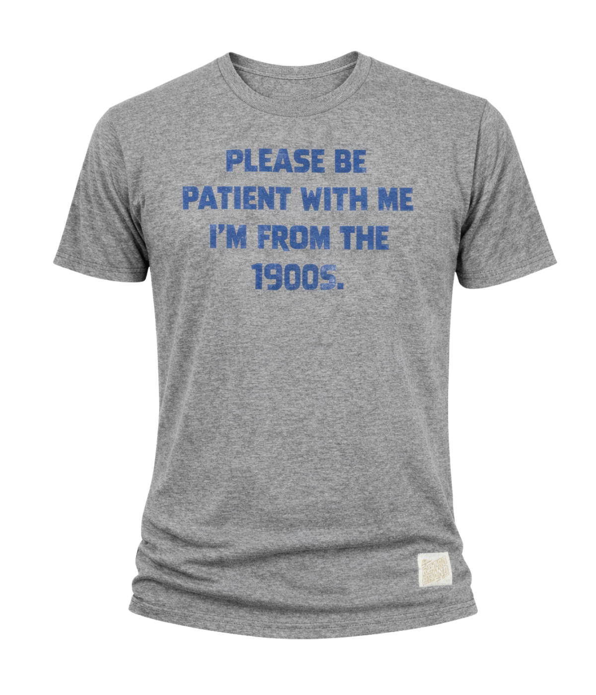 Be Patient Tee in Grey