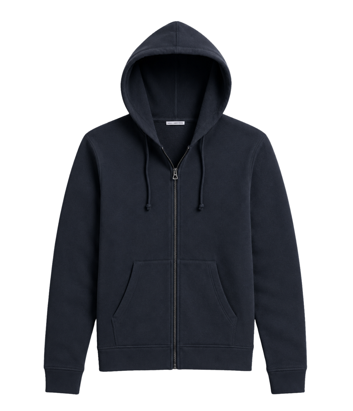 Vintage French Terry Zip Hoodie in DEEP