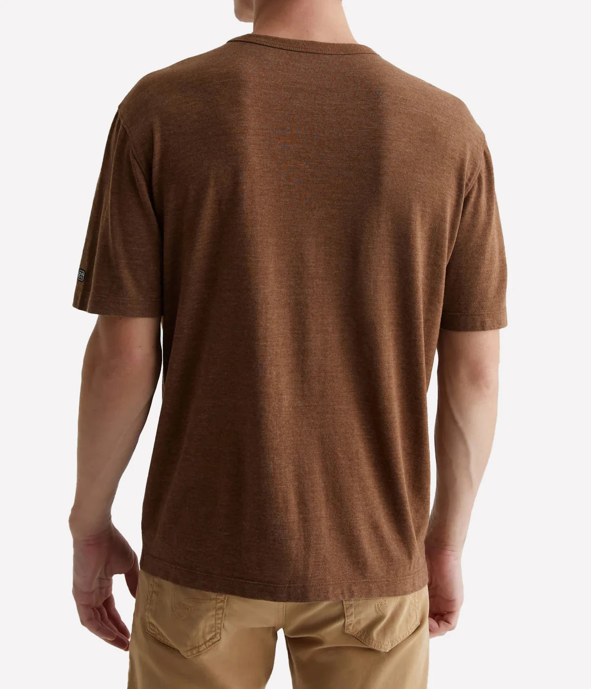 Wesley Crew Relaxed T-Shirt in Spiced Birch