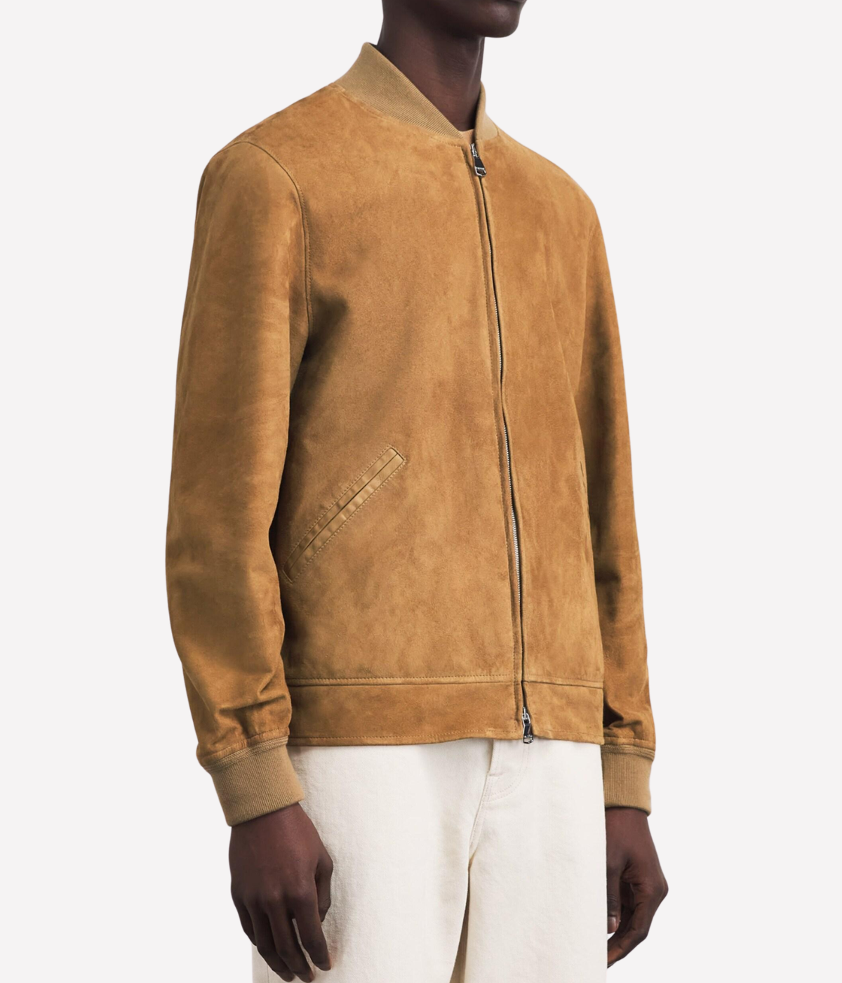 Evans Bomber Jacket In Arachide