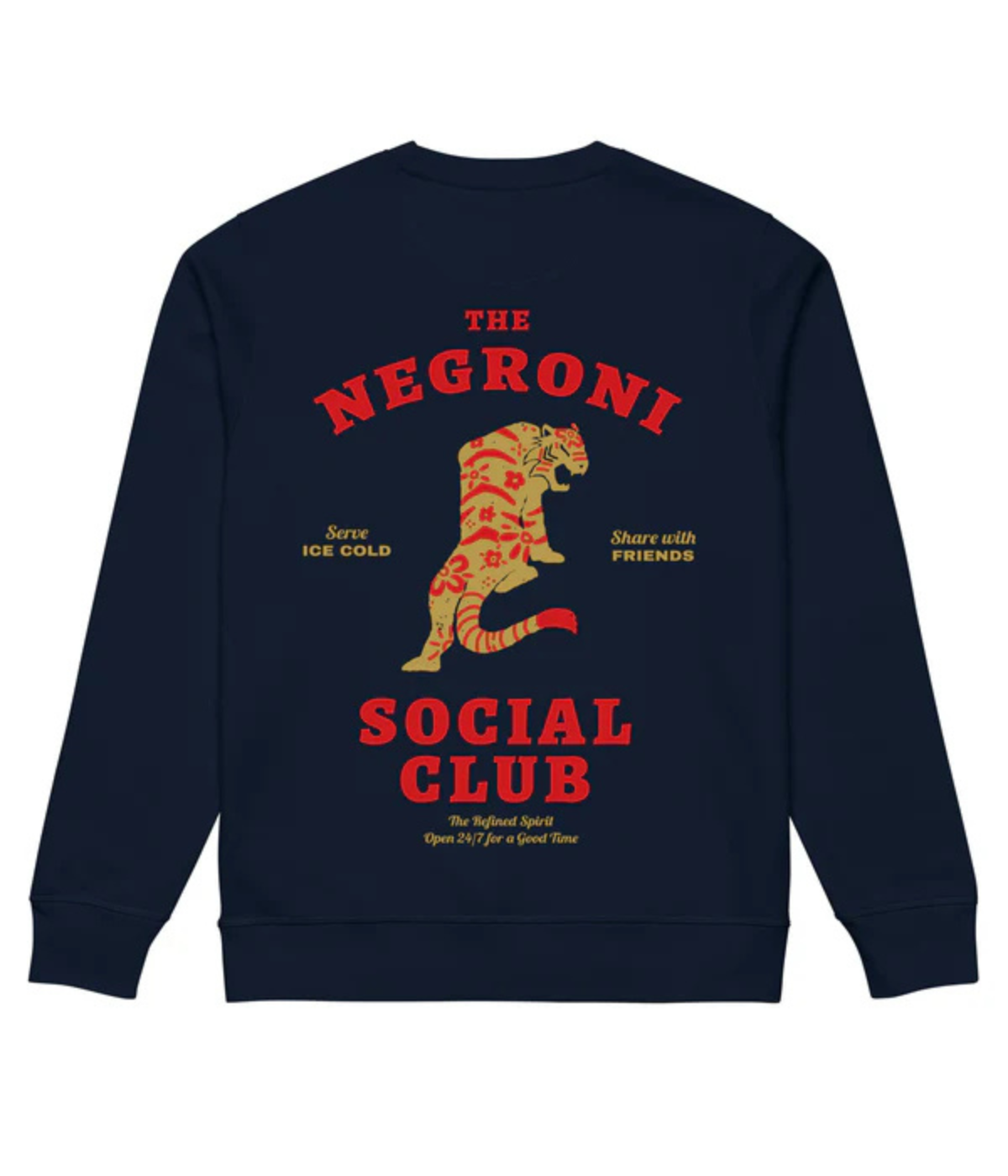 Negroni Social Club Sweatshirt in NAVY