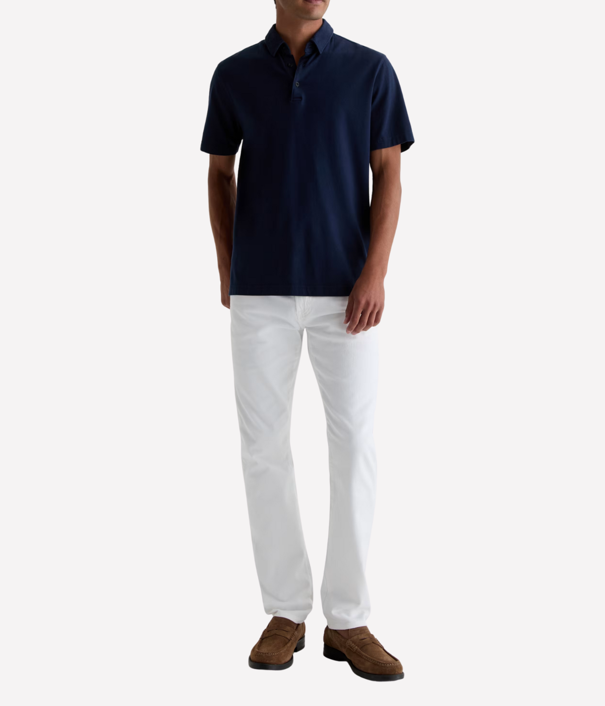 Tellis Jean in White