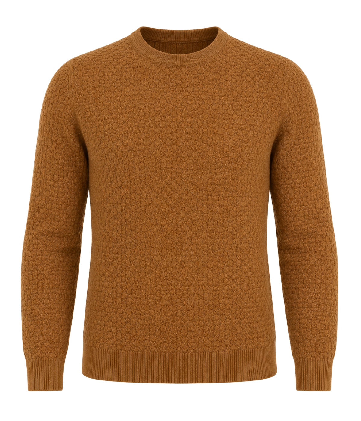 Crew Longsleeve in Caramel