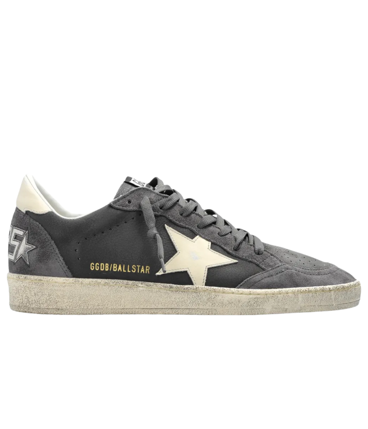Ball Star Sneaker in Anthracite & Green