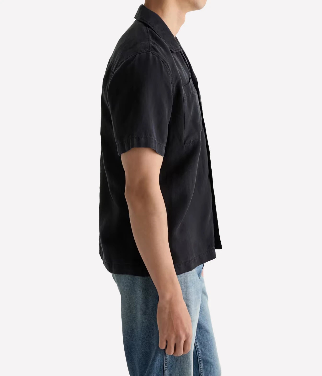 Marco Camp Shirt in True Black