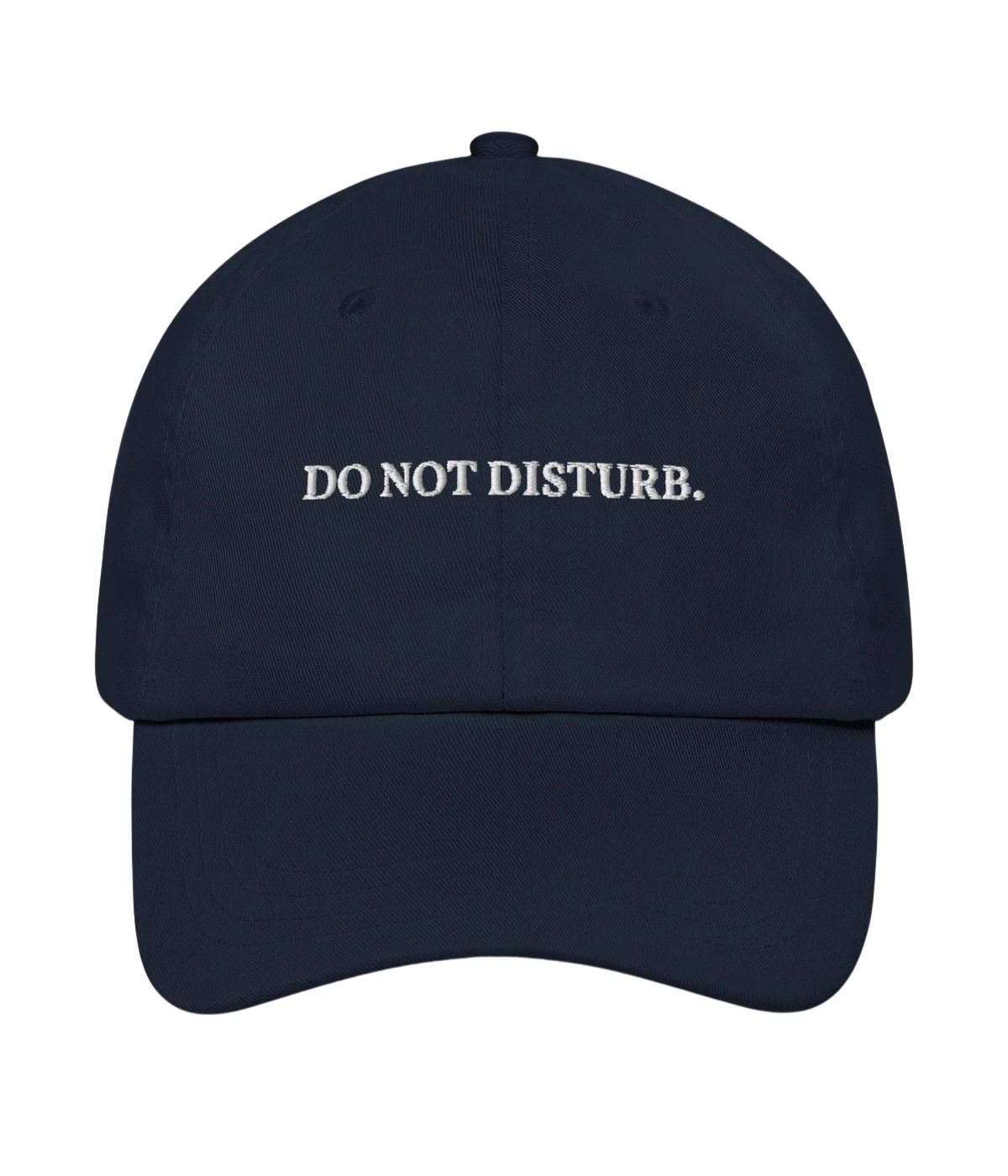 Do Not Disturb Cap in Navy