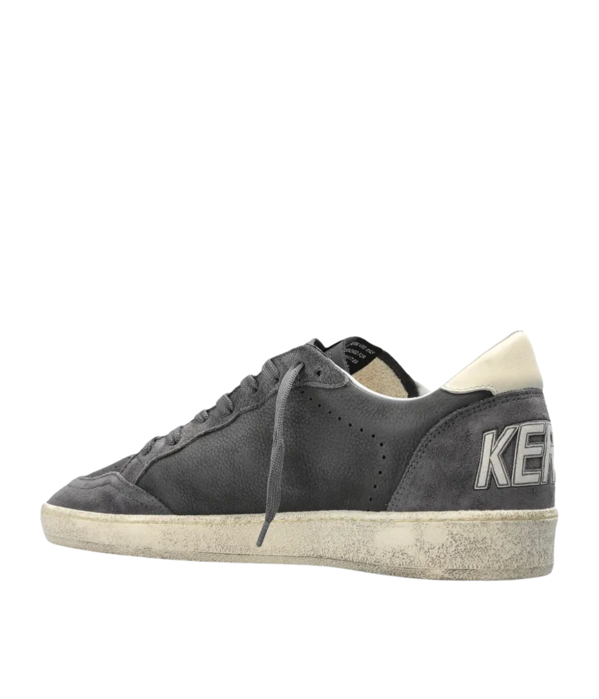 Ball Star Sneaker in Anthracite & Green