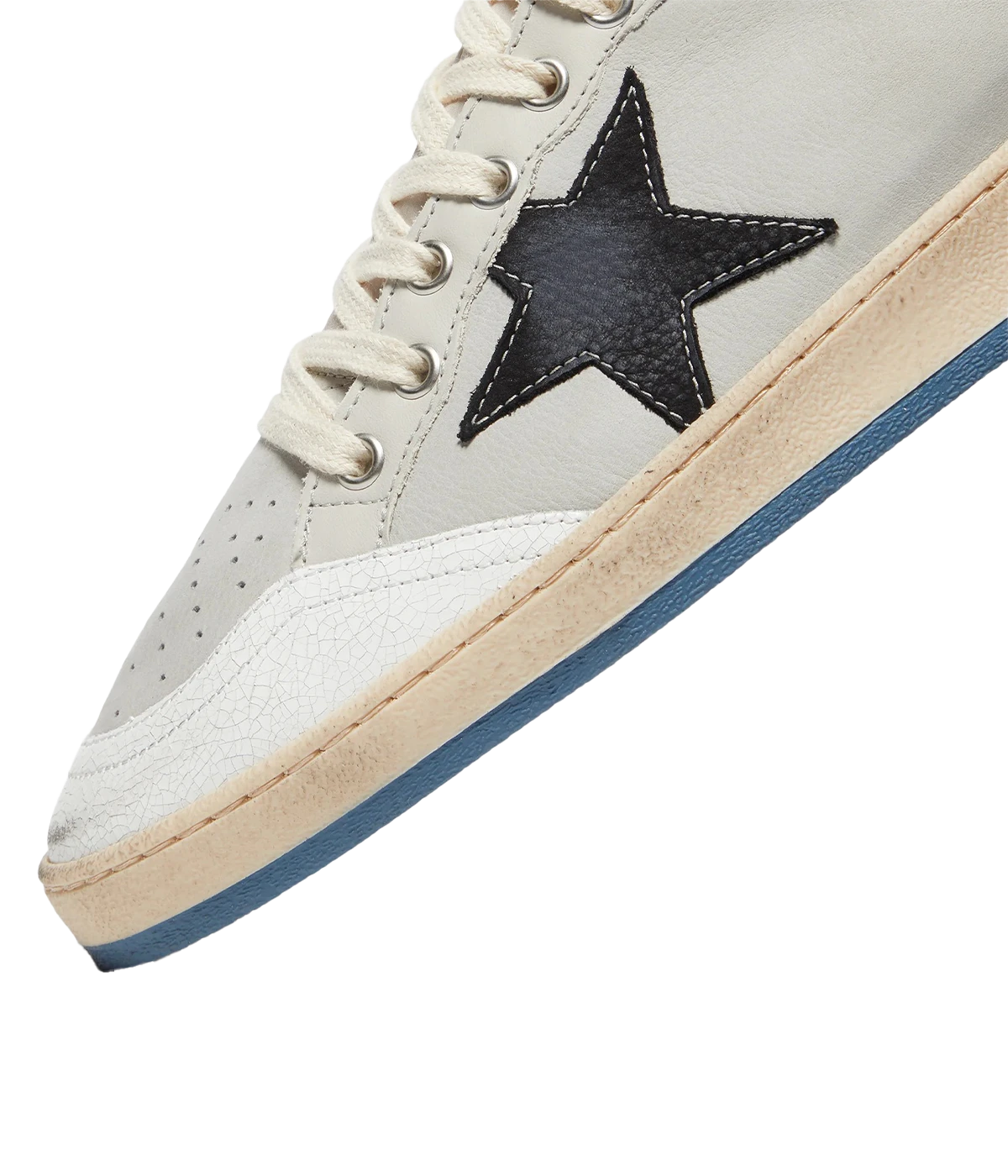 Ball Star Sneaker in Pearl Grey, White, Beige, Black & Silver