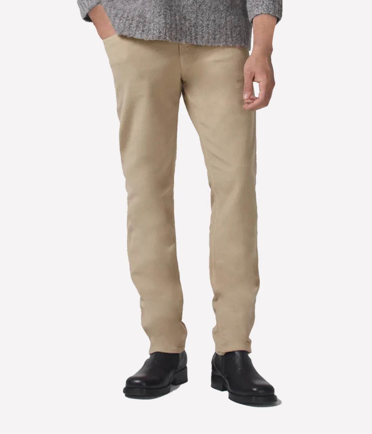 Adler Woven Jean in Khaki Classic