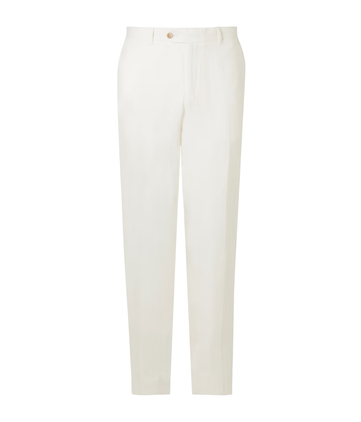 Affonso Tailored Linen Trousers in Ivory