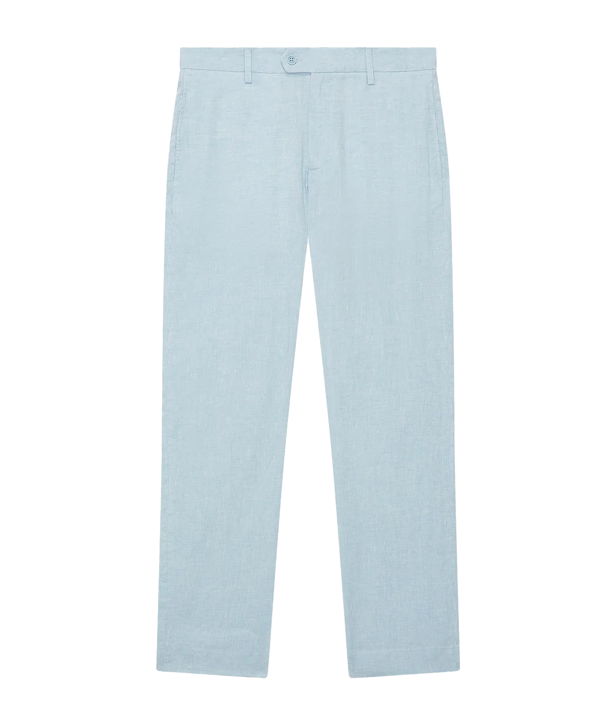 Affonso Tailored Linen Trousers in Seafoam