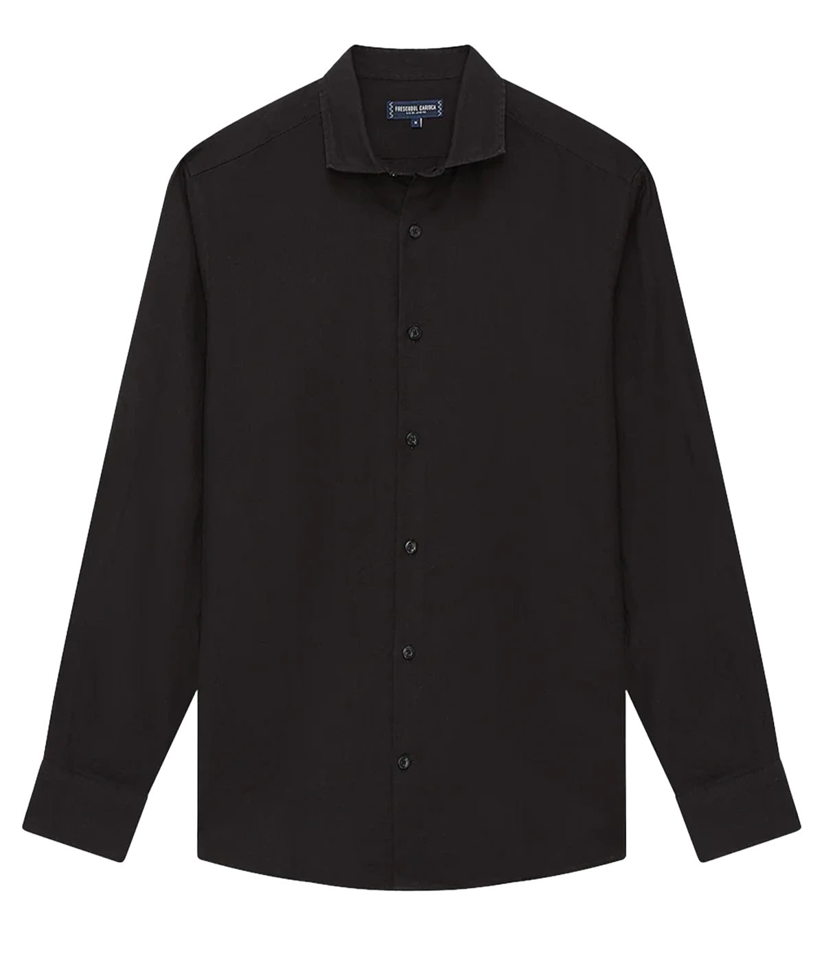 Antonio Linen Shirt in Black