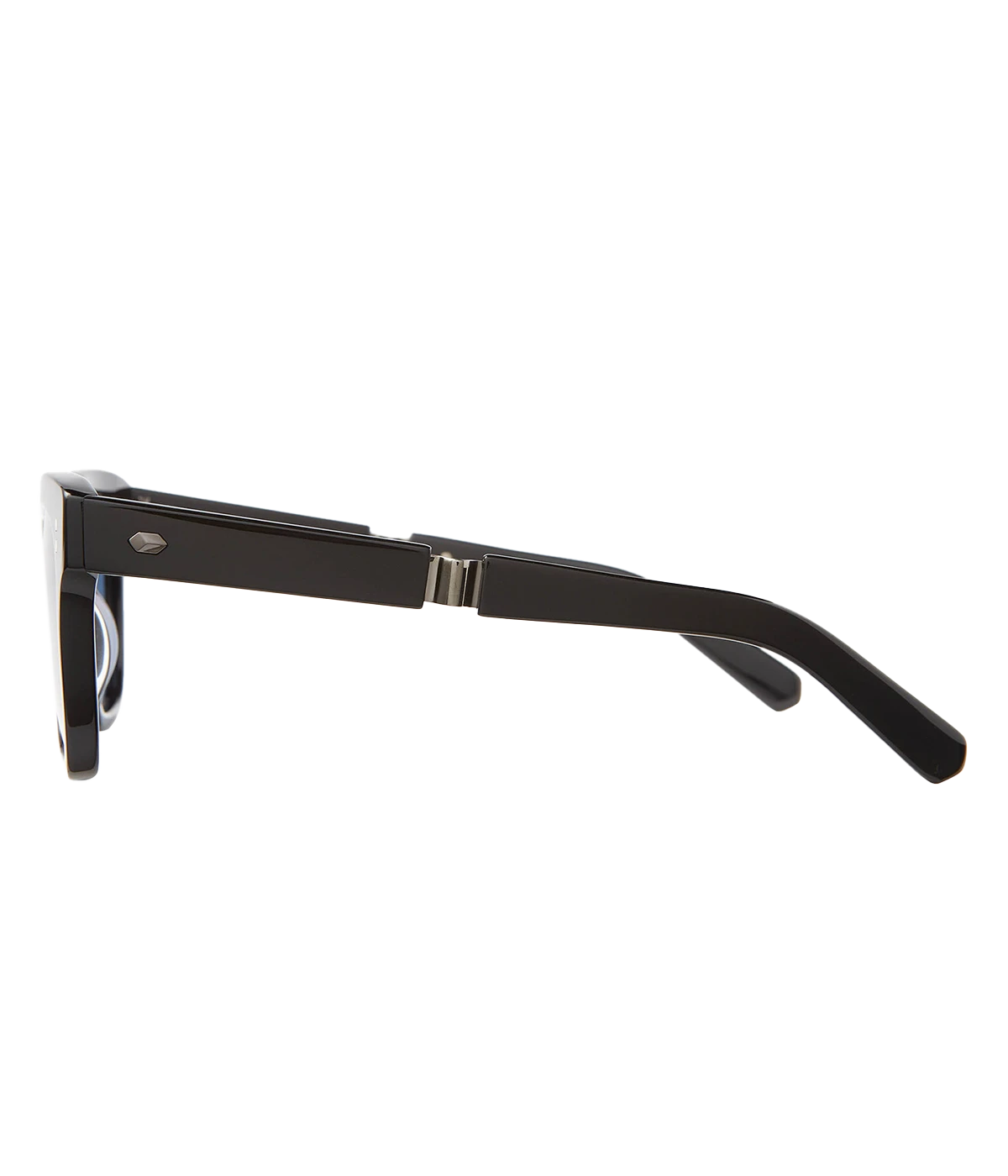 A modern take on a country club classic, the Arnie sunglasses by Mr Light feature a sleek acetate frame with titanium components and intricate filigree at the temples. Handcrafted in Japan with optical-quality CR39 lenses for superior clarity and UV protection.