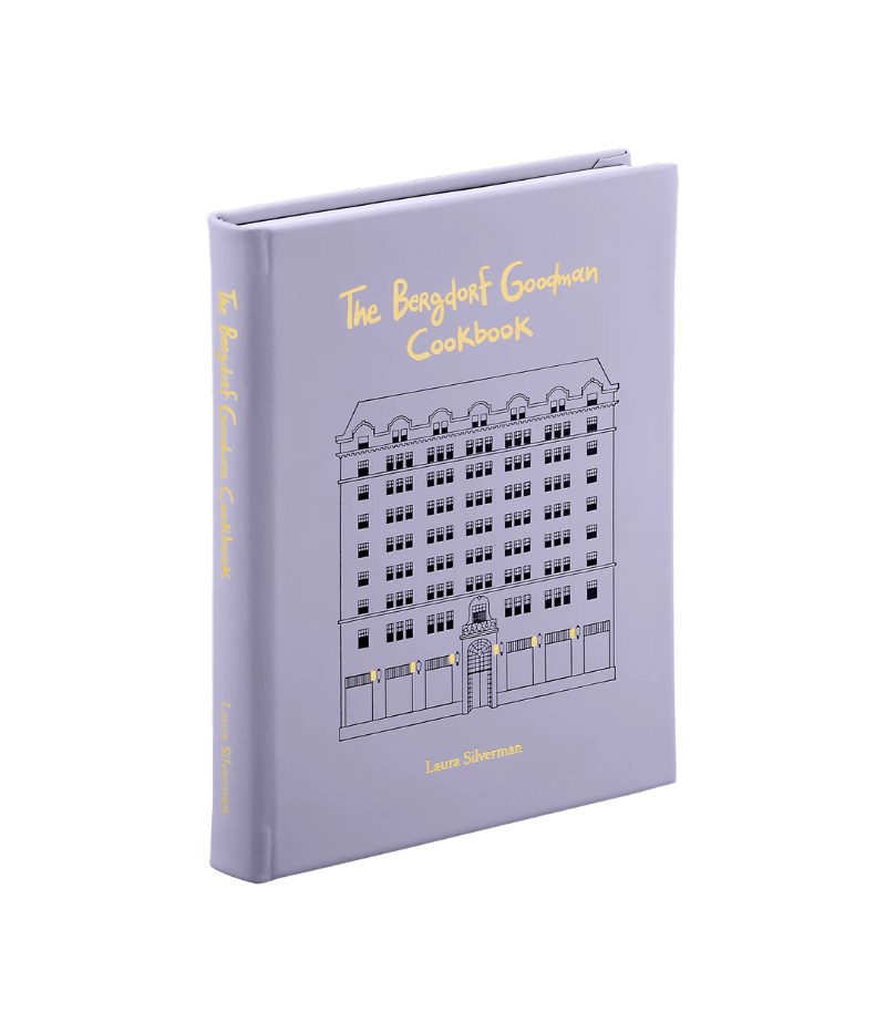 Bergdorf Goodman Cookbook, 208-page collection of recipes from top designers and chefs, featuring whimsical art by Konstantin Kakanias.