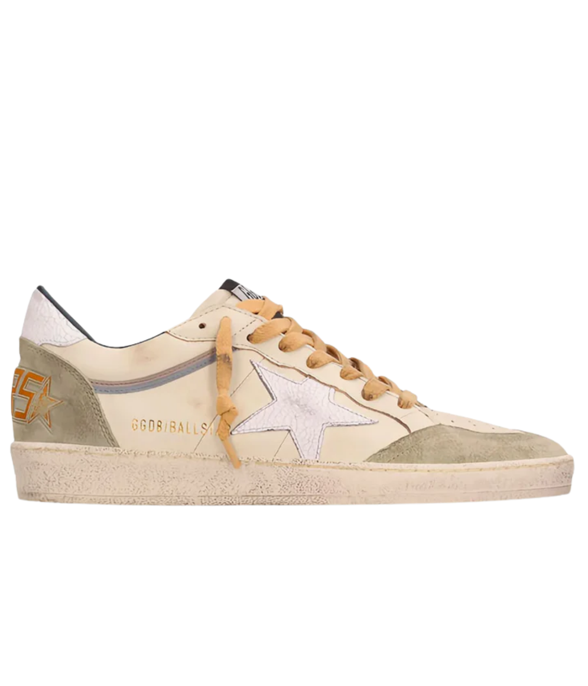 Ballstar Sneaker In White/Nut Green